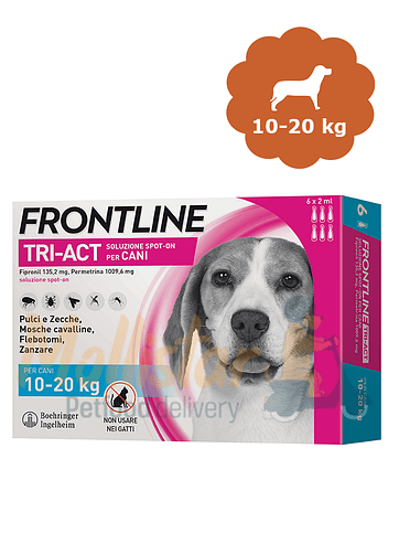 Frontline Tri Act 10-20 kg azzurro