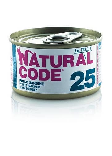 Natural Code 25 Pollo e Sardine • 0,85g