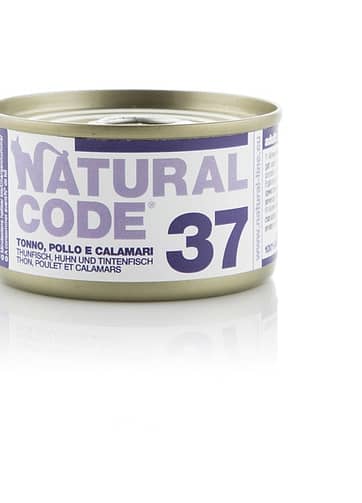 Natural Code 37 Tonno, Pollo e Calamari • 0,85g