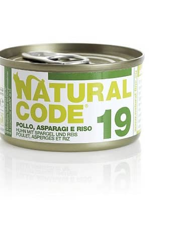 Natural Code 19 Pollo e Asparagi • 0,85g