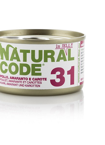 Natural Code 31 Pollo, Amaranto e Carote • 0,85g