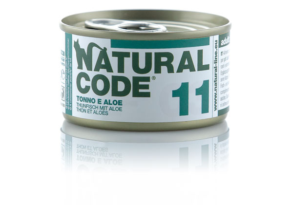 Natural Code 11 Tonno e Aloe • 0,85g