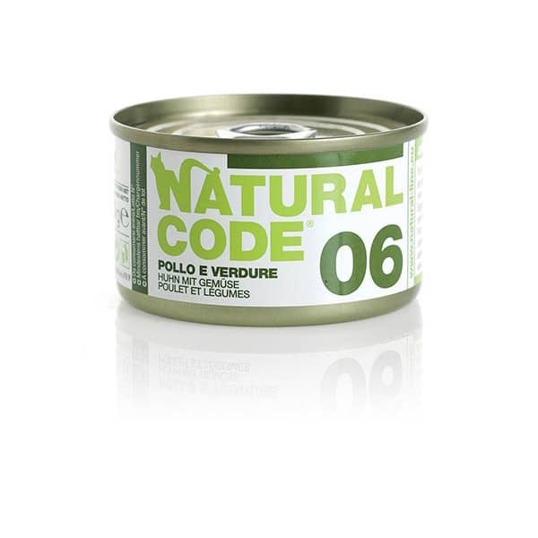Natural Code 06 Pollo e Verdure • 0,85g