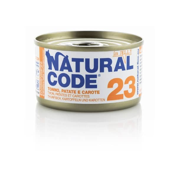 Natural Code 23 Tonno Patate e Carote • 0,85g