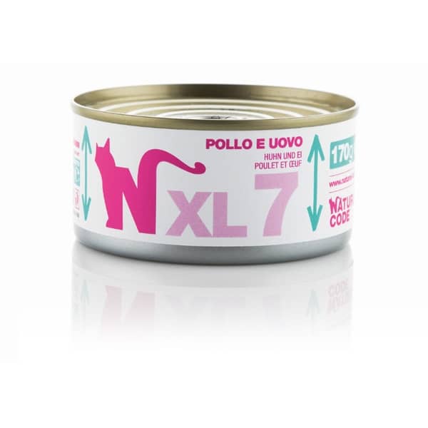 Natural Code XL7 Pollo e Uovo • 170g