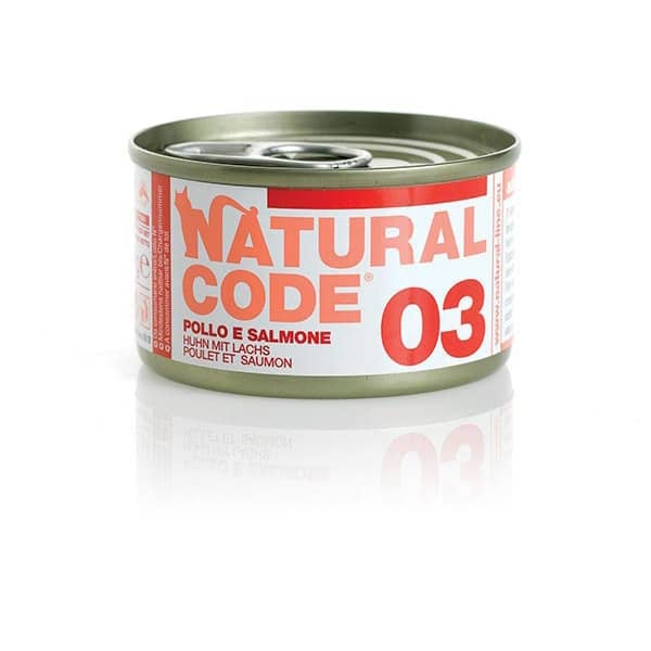 Natural Code 03 Pollo e Salmone • 0,85g