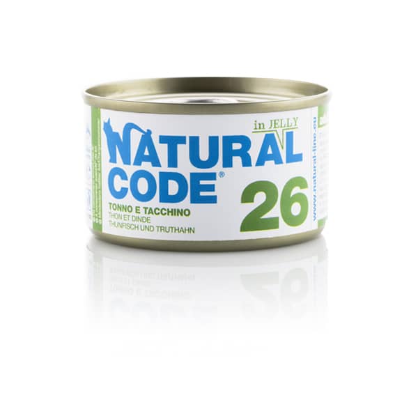 Natural Code 26 Tonno e Tacchino • 0,85g