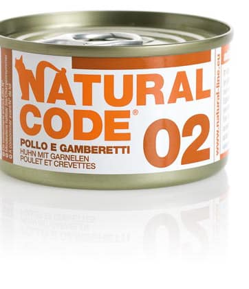 Natural Code 02 Pollo e Gamberetti • 0,85g