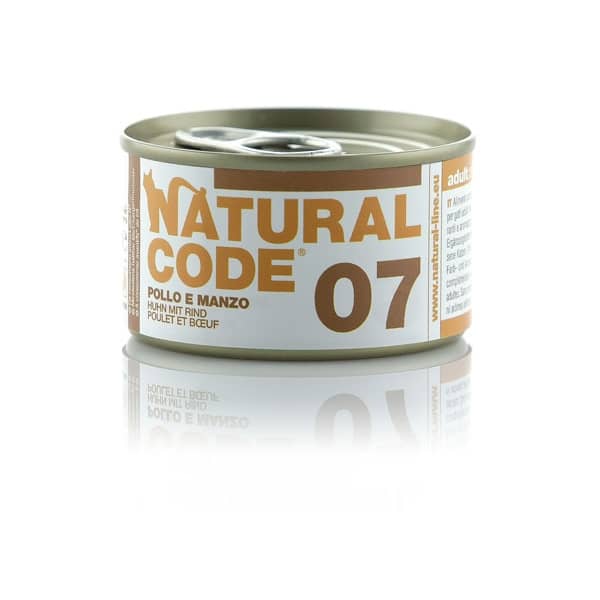 Natural Code 07 Pollo e Manzo • 0,85g