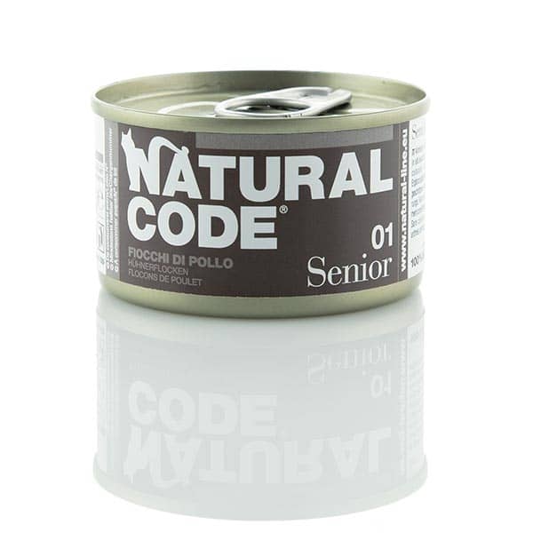 Natural Code Senior 01 Fiocchi di Pollo • 0,85g